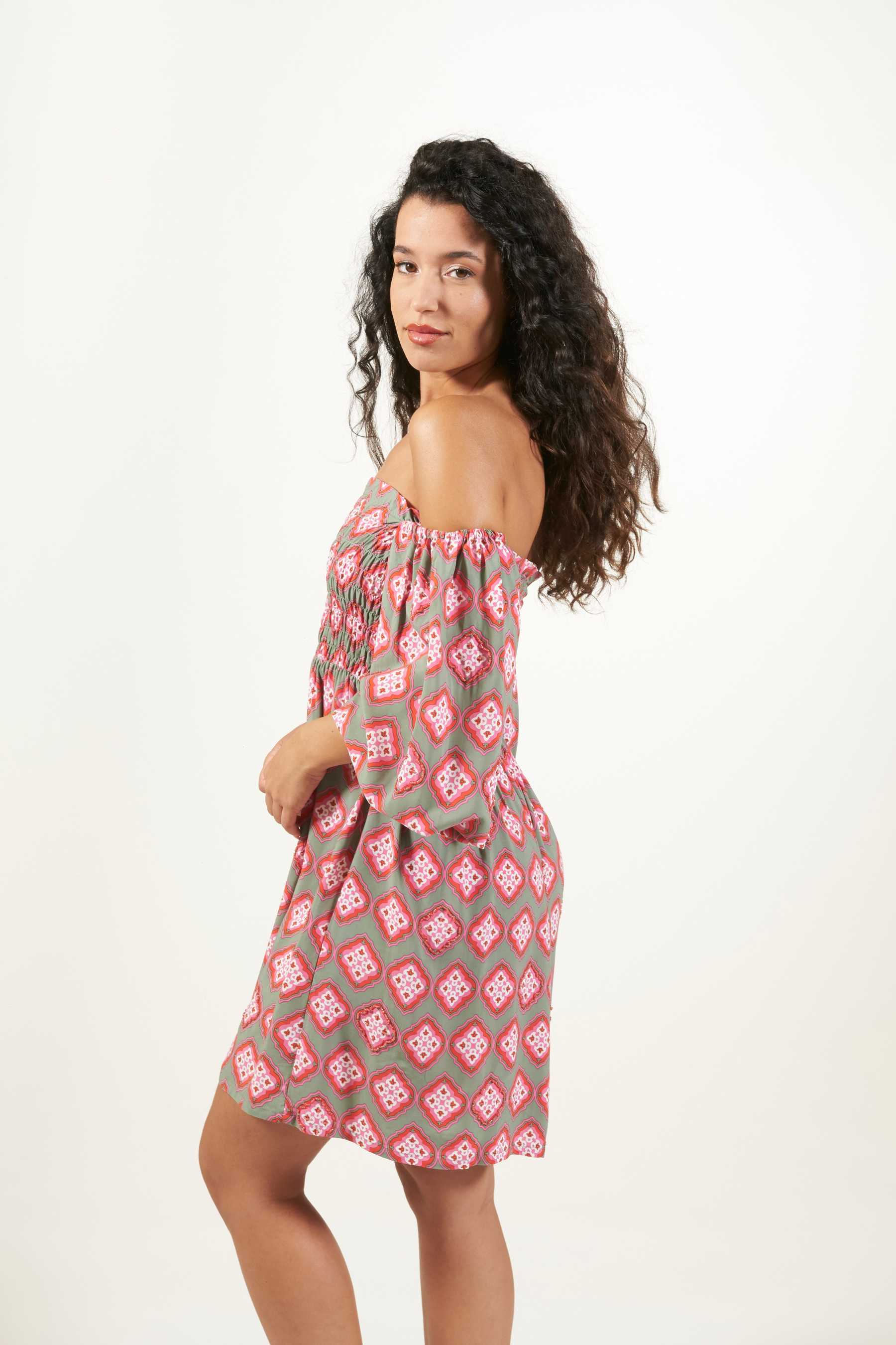 SHORT DRESS BORA UYUM - Vestido corto