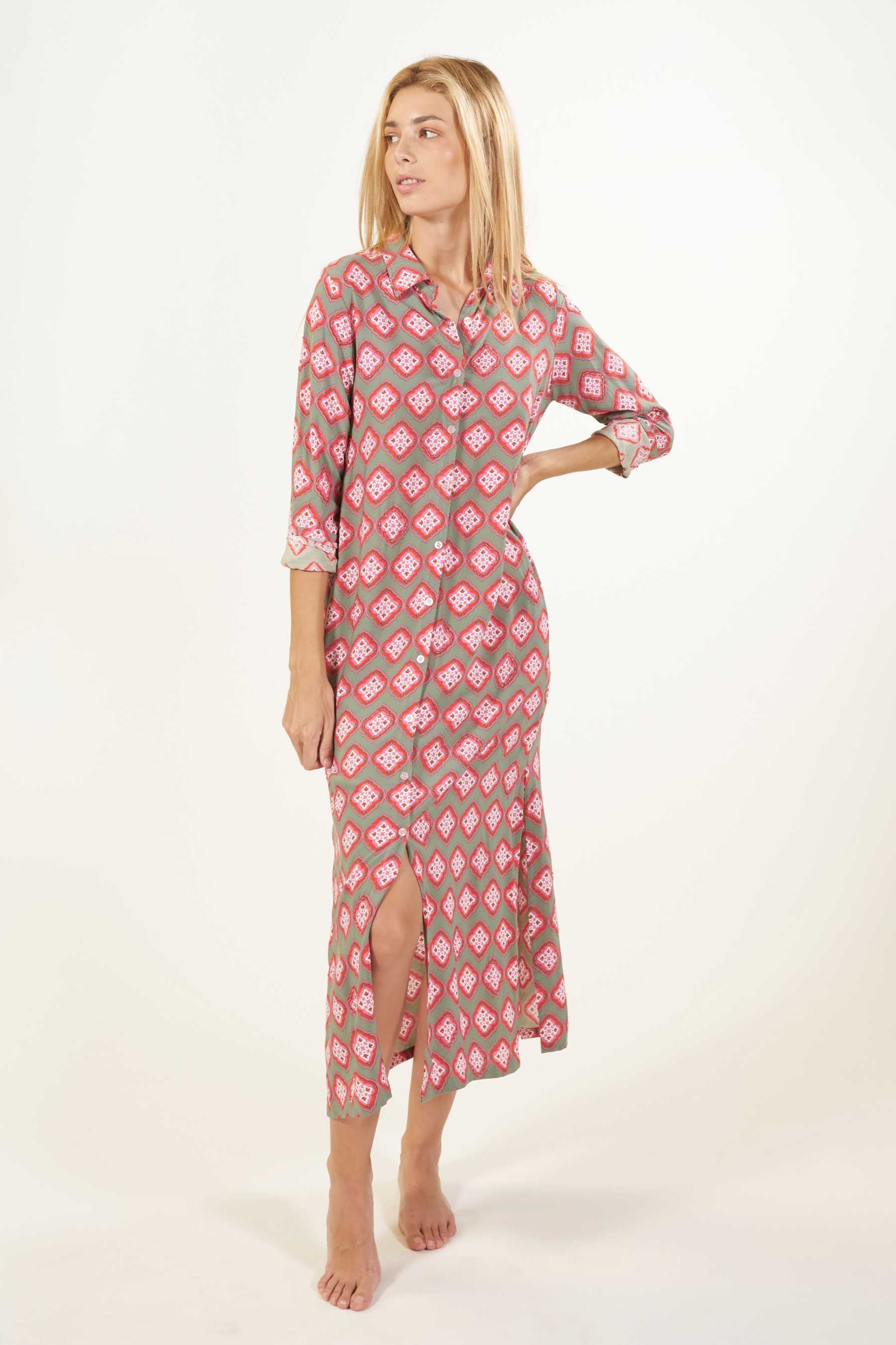 LONG DRESS DOMETT UYUM - Vestido largo