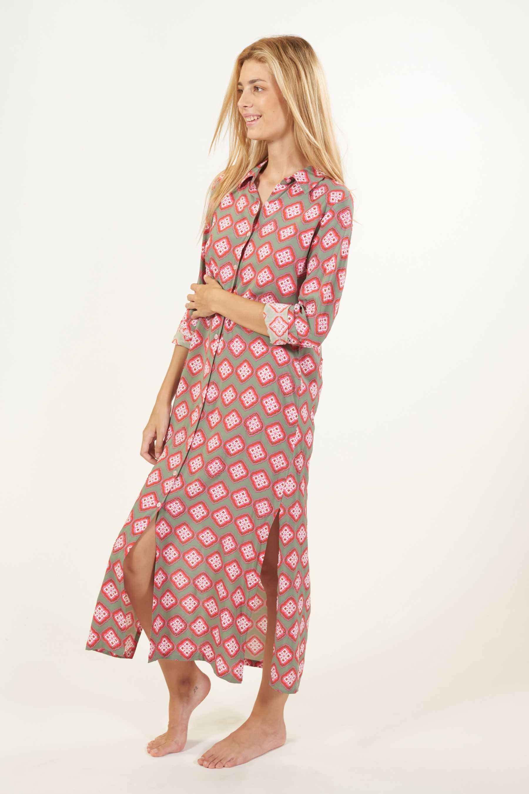 LONG DRESS DOMETT UYUM - Vestido largo