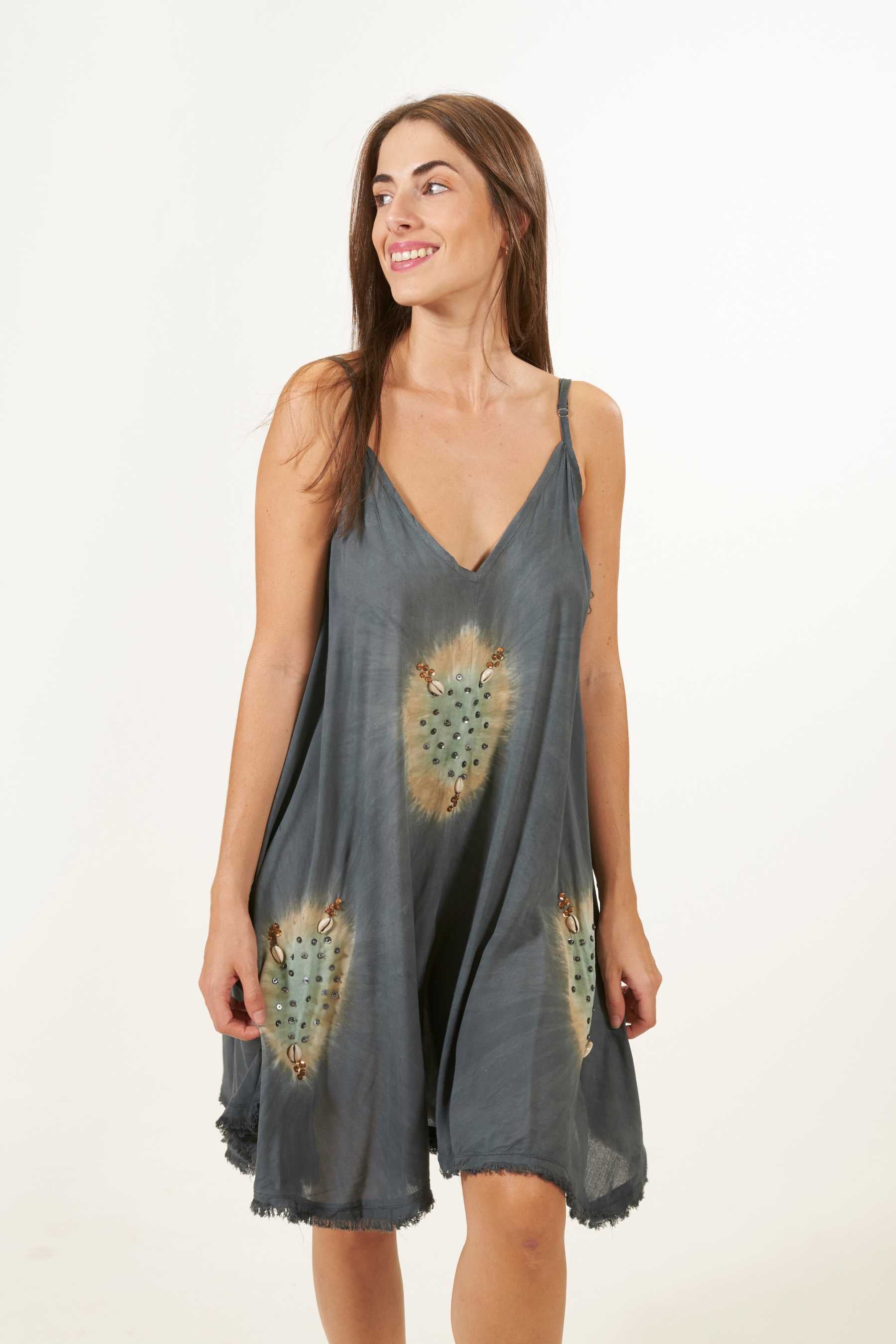 SHORT DRESS TEBO WABI - Vestido corto