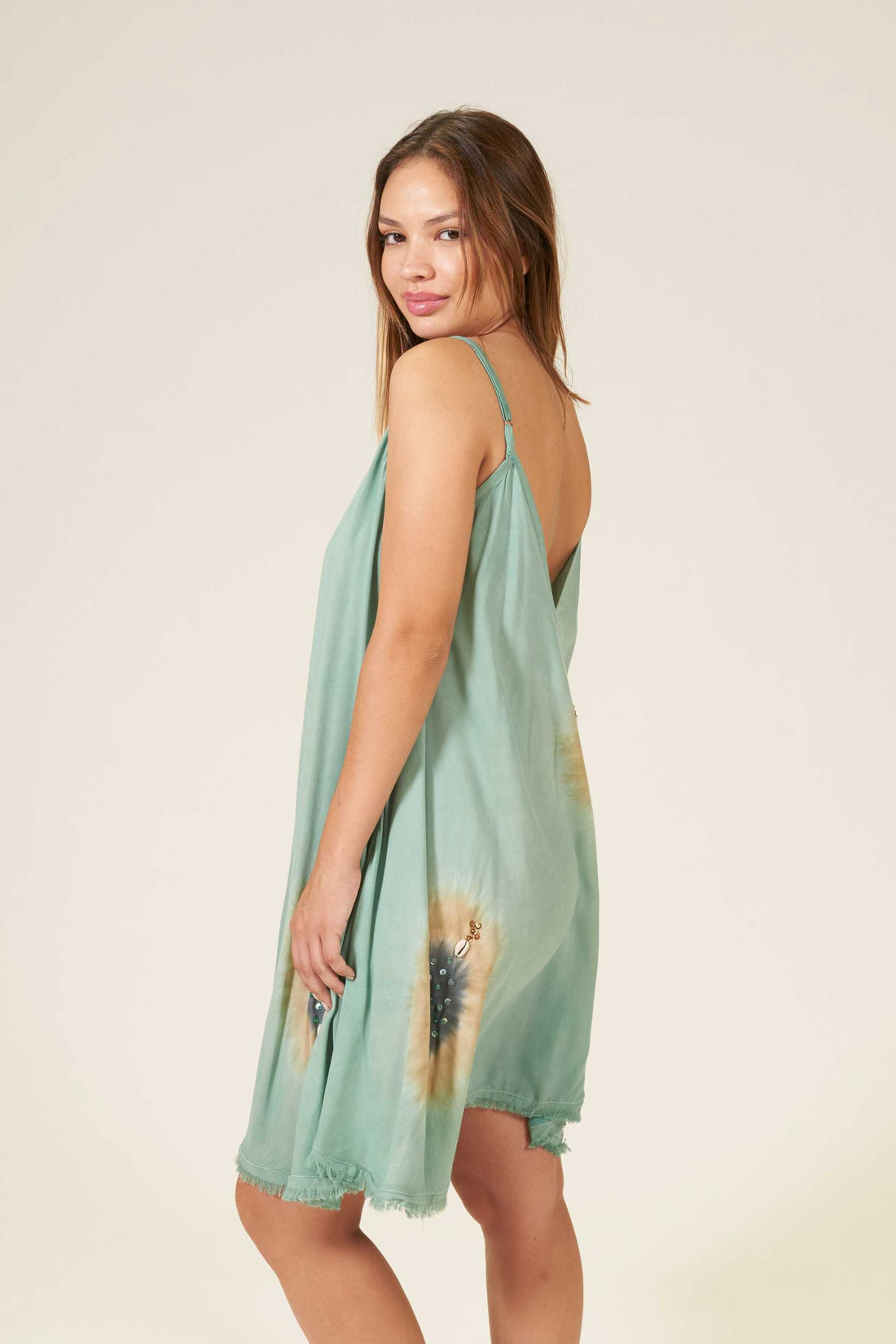 SHORT DRESS TEBO WABISABI