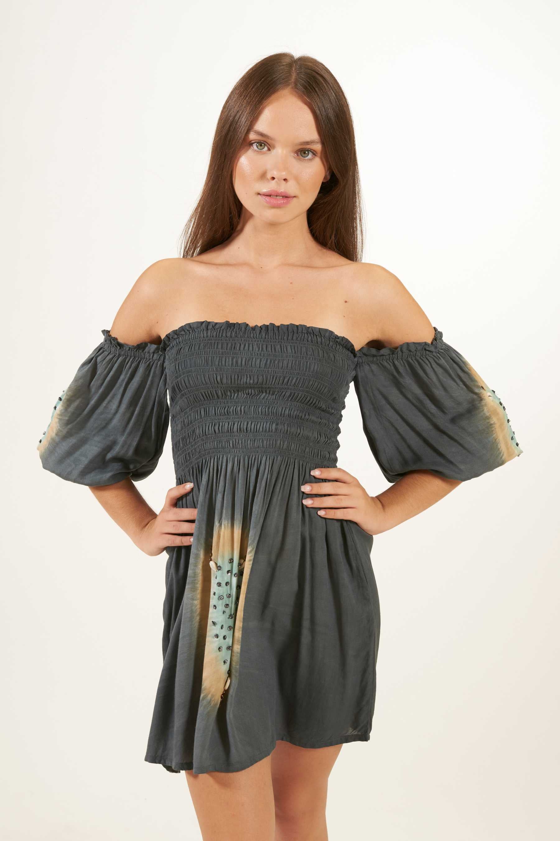 SHORT DRESS PRASLIN WABI - Vestido corto