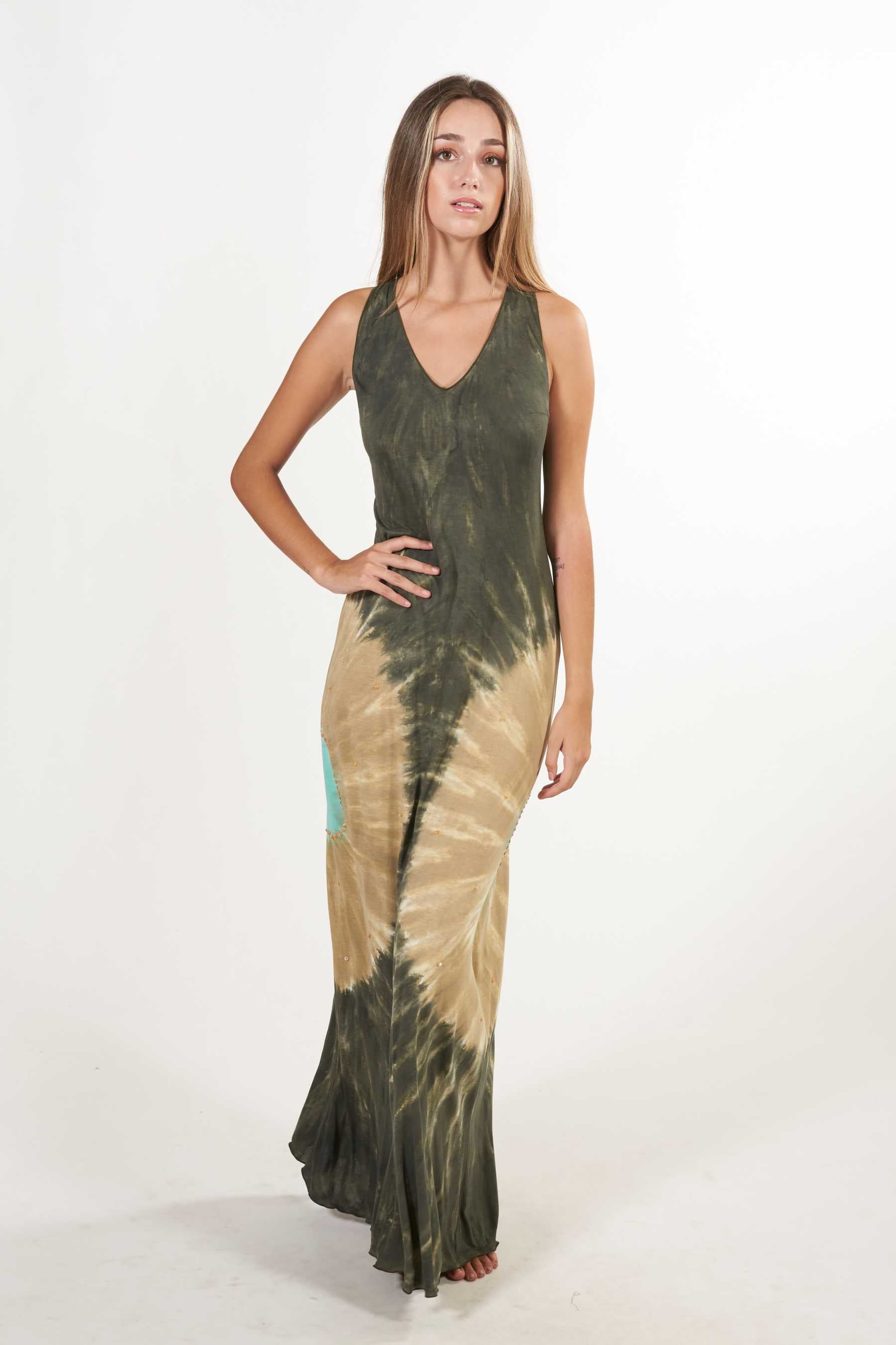 LONG DRESS PALERMO KARMA - Vestido largo