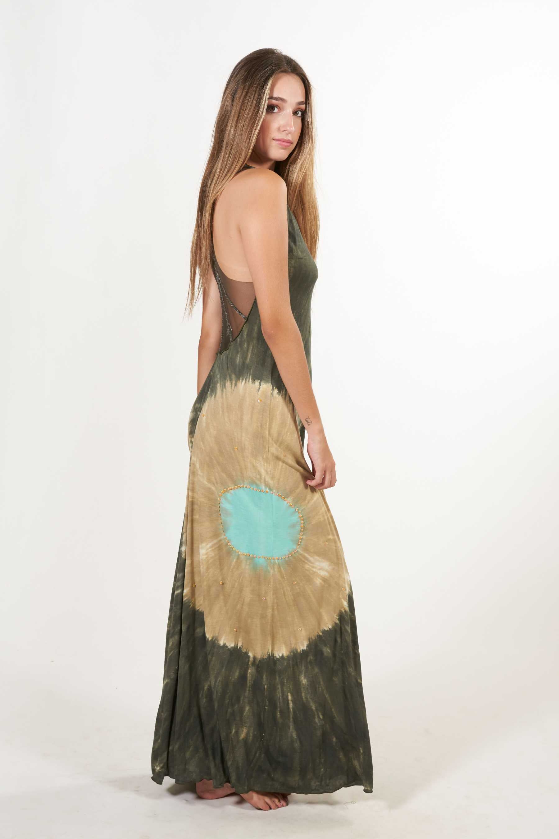 LONG DRESS PALERMO KARMA - Vestido largo