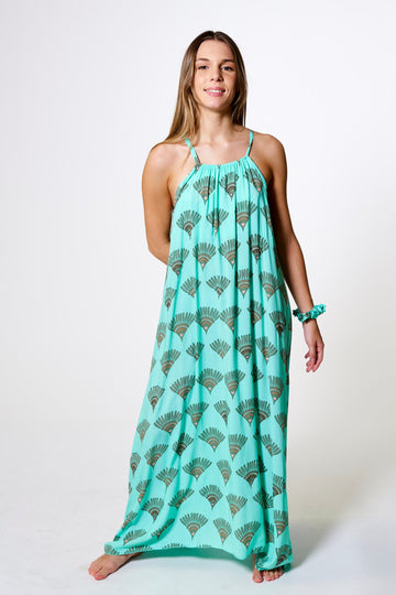 LONG DRESS LARISSA AKARI Sea