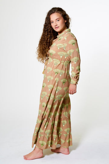 LONG DRESS FUNDY AKARI Caramel