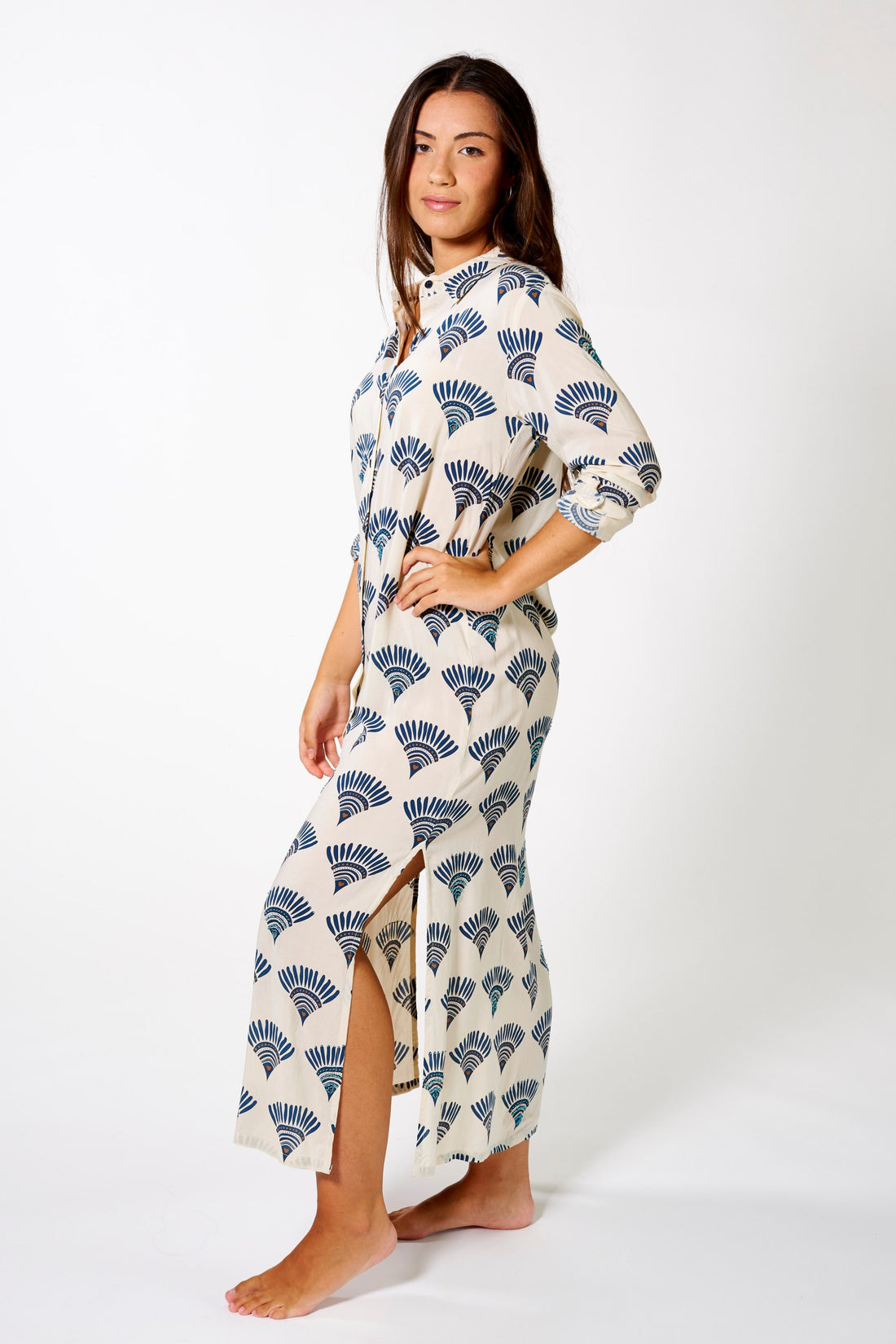 LONG DRESS DOMETT AKARI