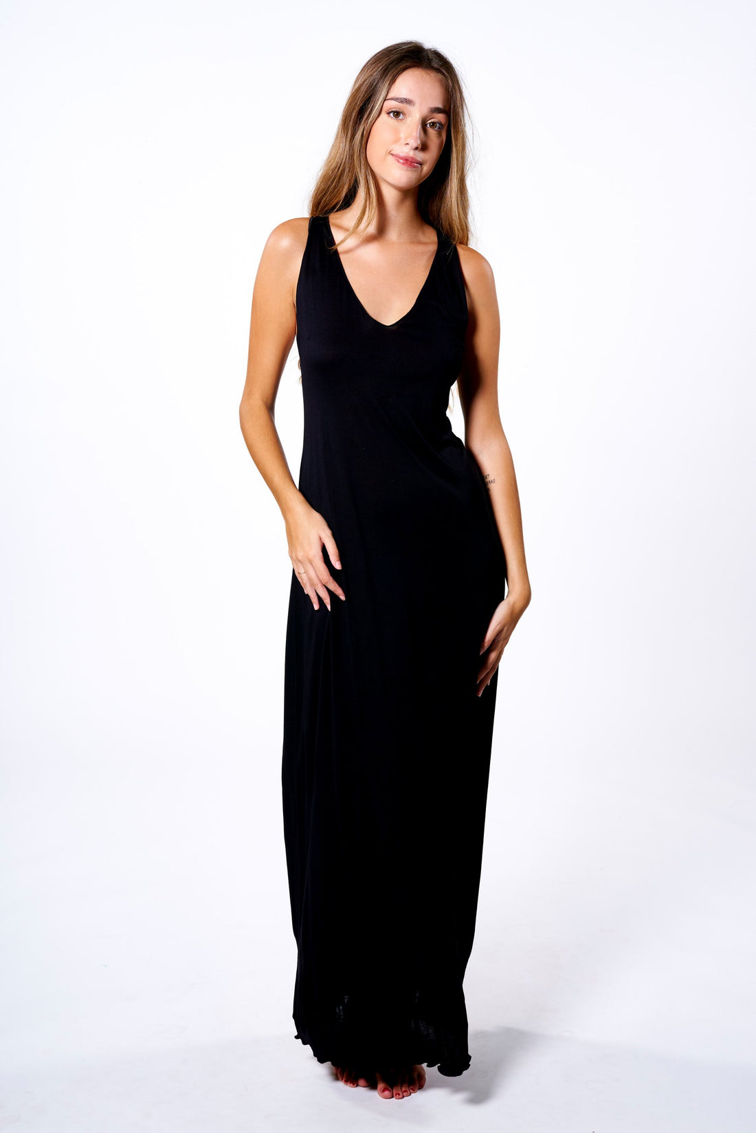 LONG DRESS PALERMO BLACK