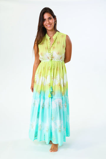 LONG DRESS CURACAO SHAKTI