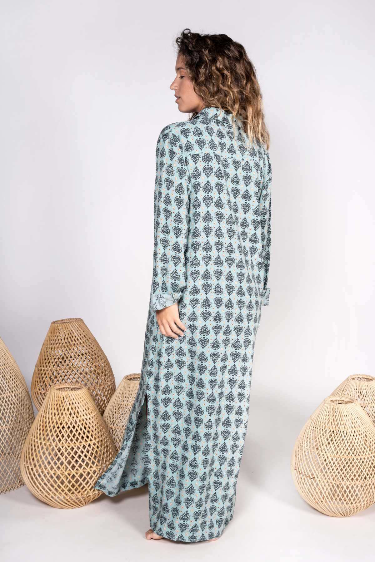 LONG DRESS DOMETT WAILELE - Vestido largo