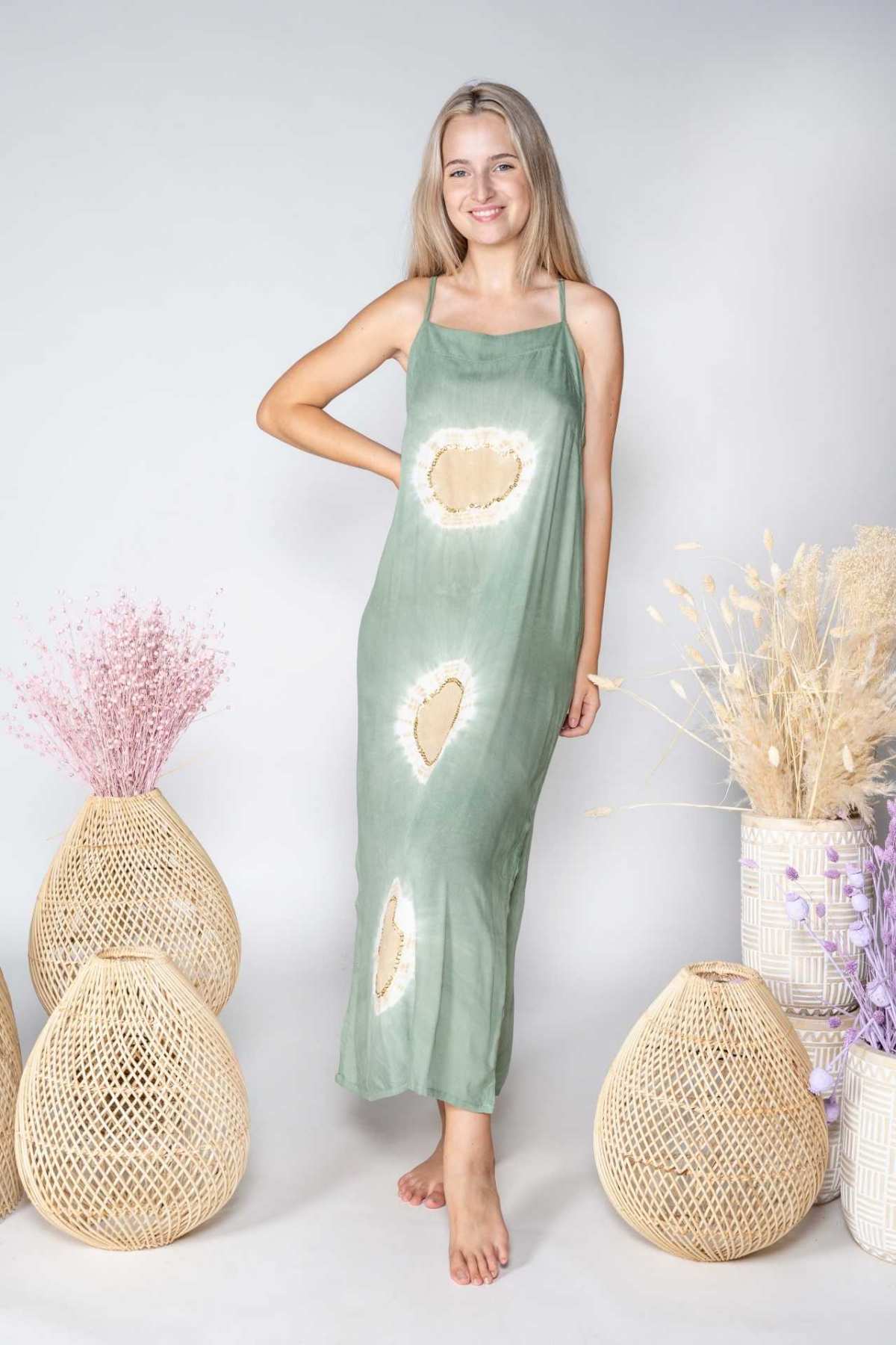 LONG DRESS KUNZI WABISABI - Vestido largo