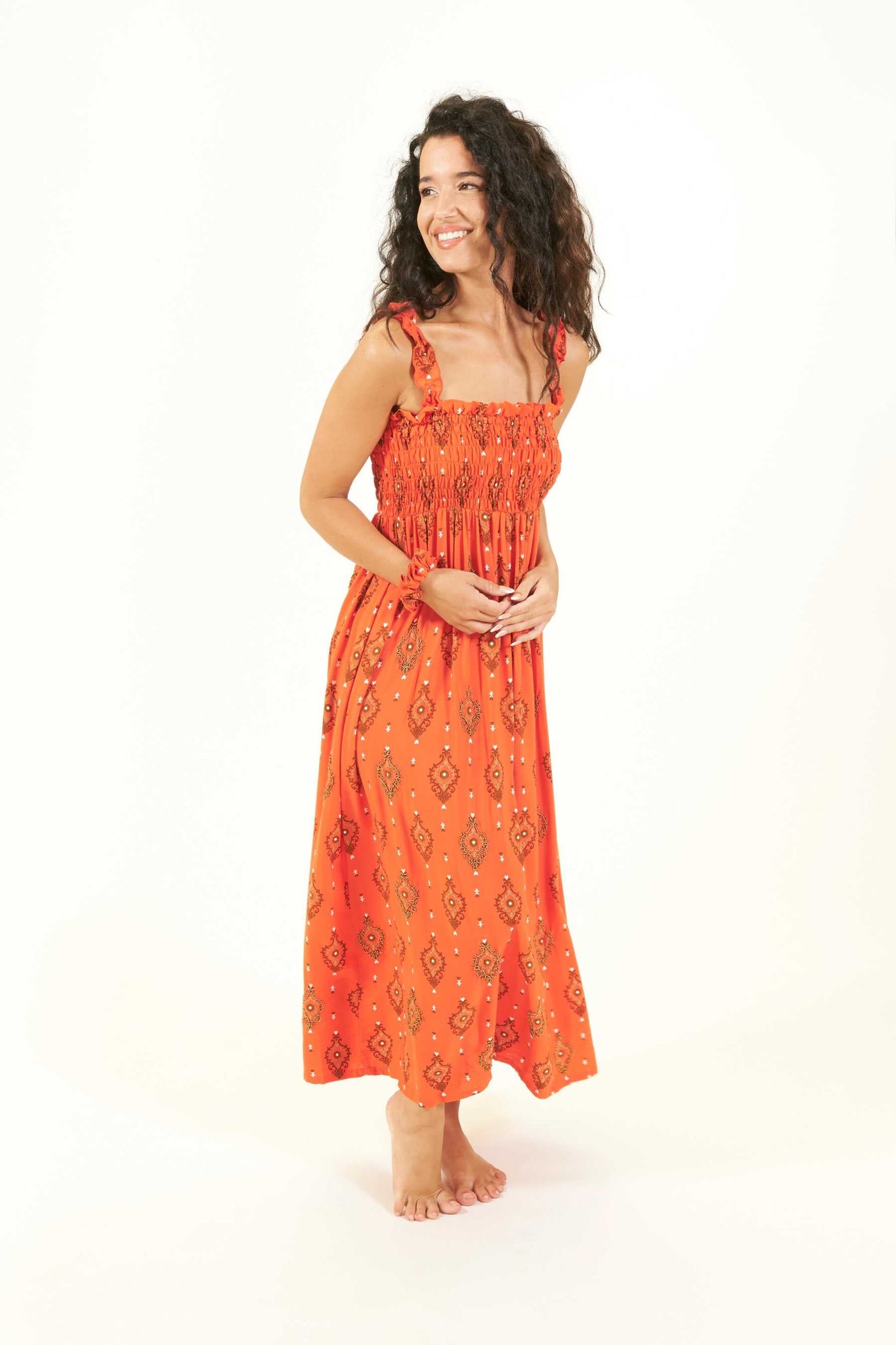 LANGES KLEID PASIR INDAH