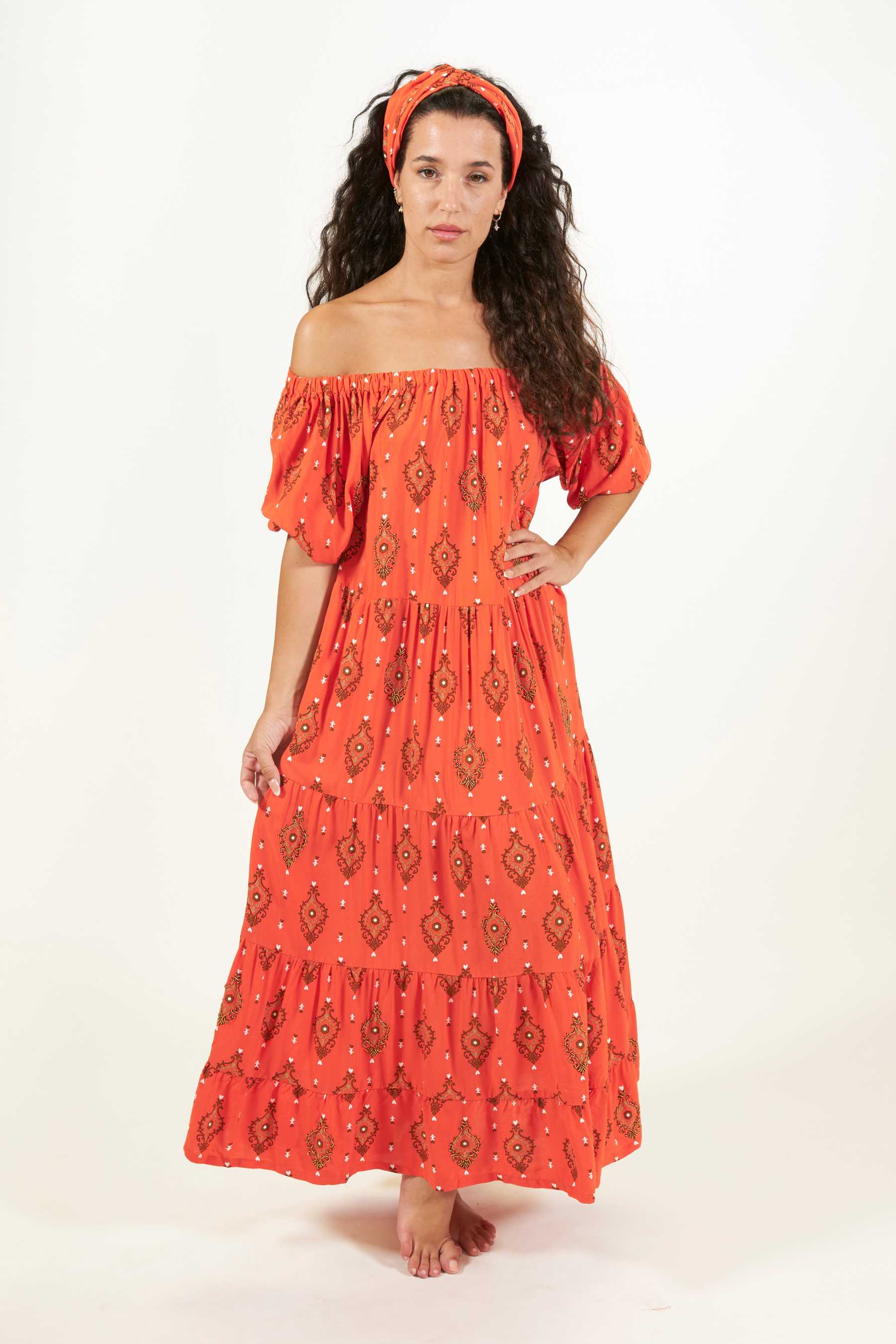 LONG DRESS BONDI INDAH - Vestido largo