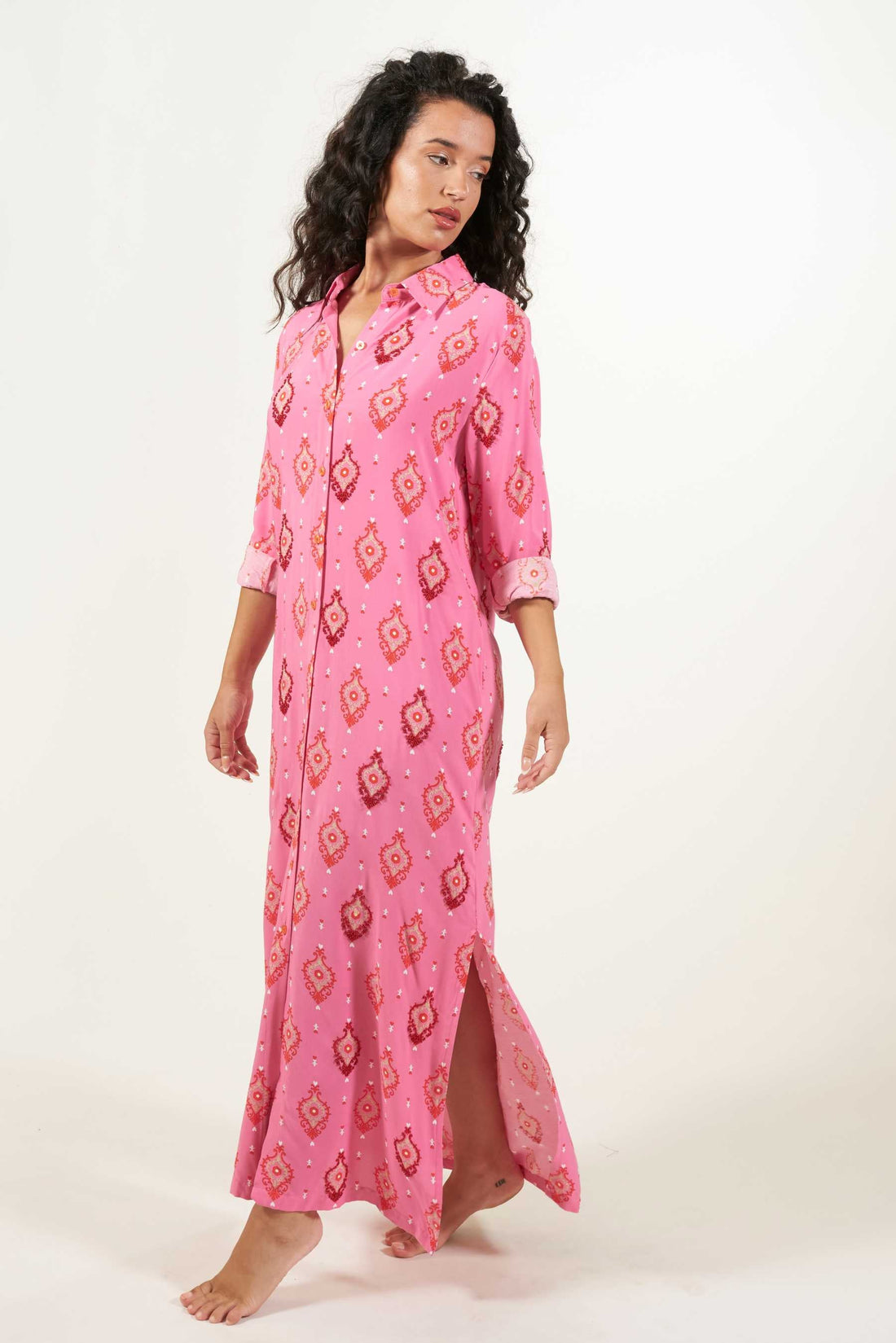 LONG DRESS DOMETT INDAH