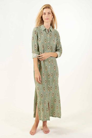 LONG DRESS DOMETT INDAH - Vestido largo