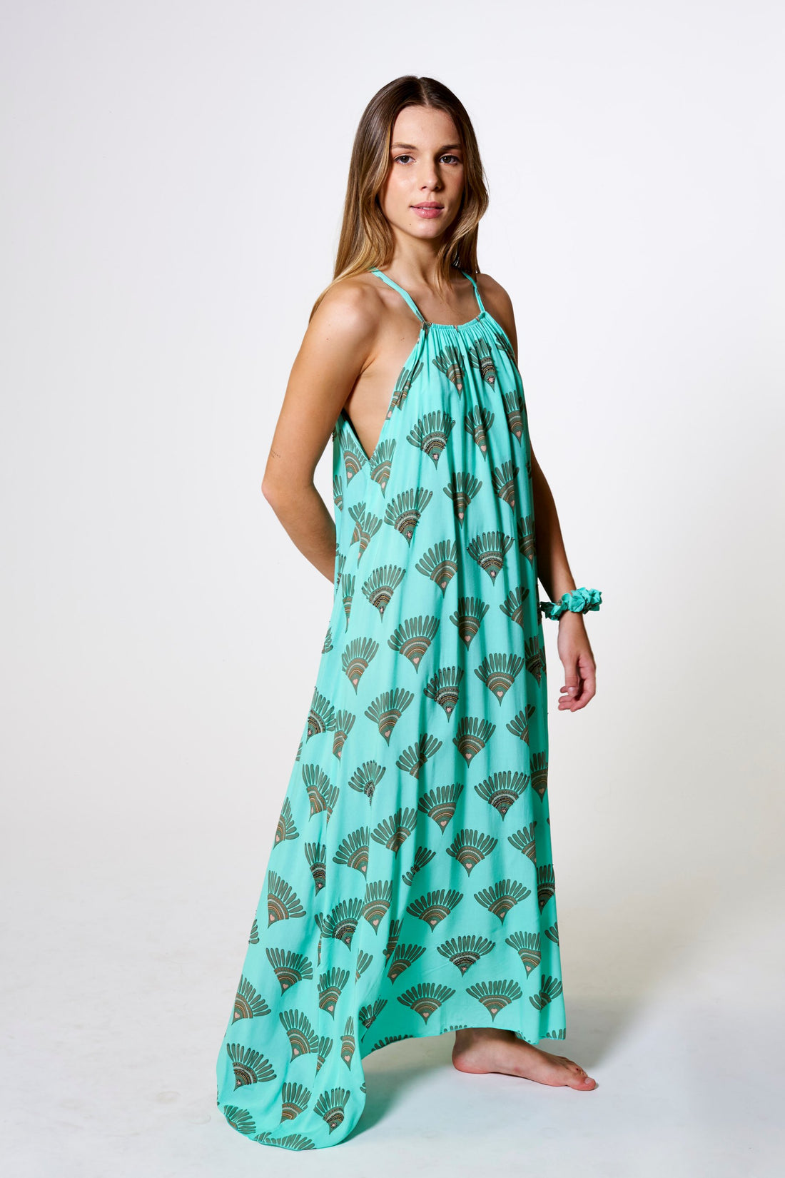 LONG DRESS LARISSA AKARI Sea