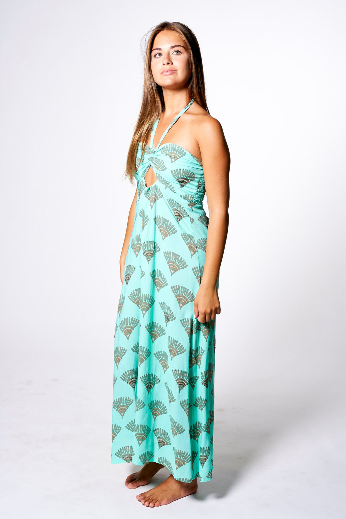 LONG DRESS BALIBO AKARI Sea