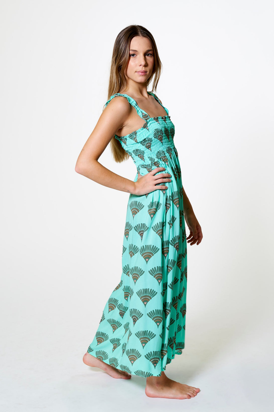 LONG DRESS PASIR AKARI Sea