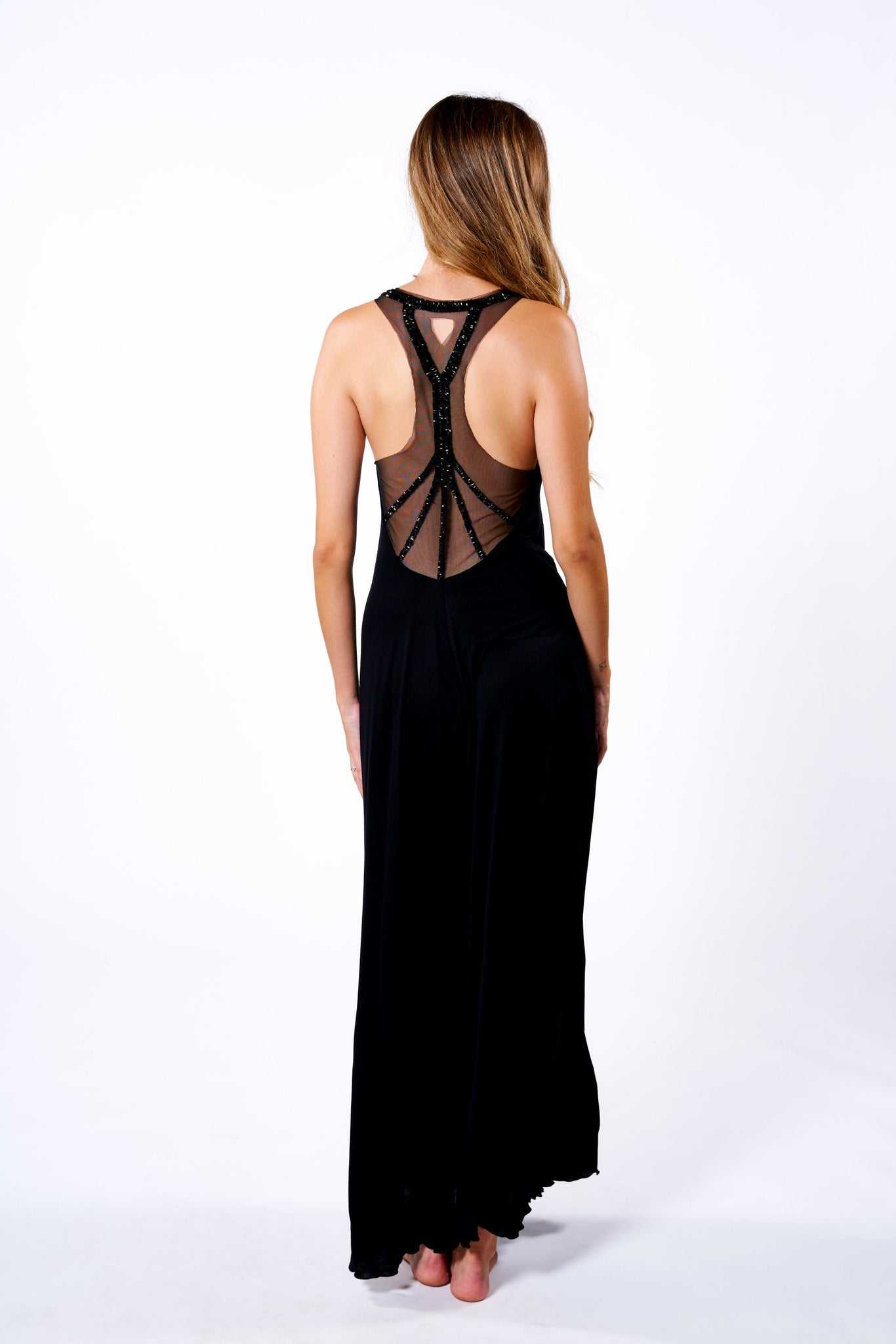 LONG DRESS PALERMO BLACK