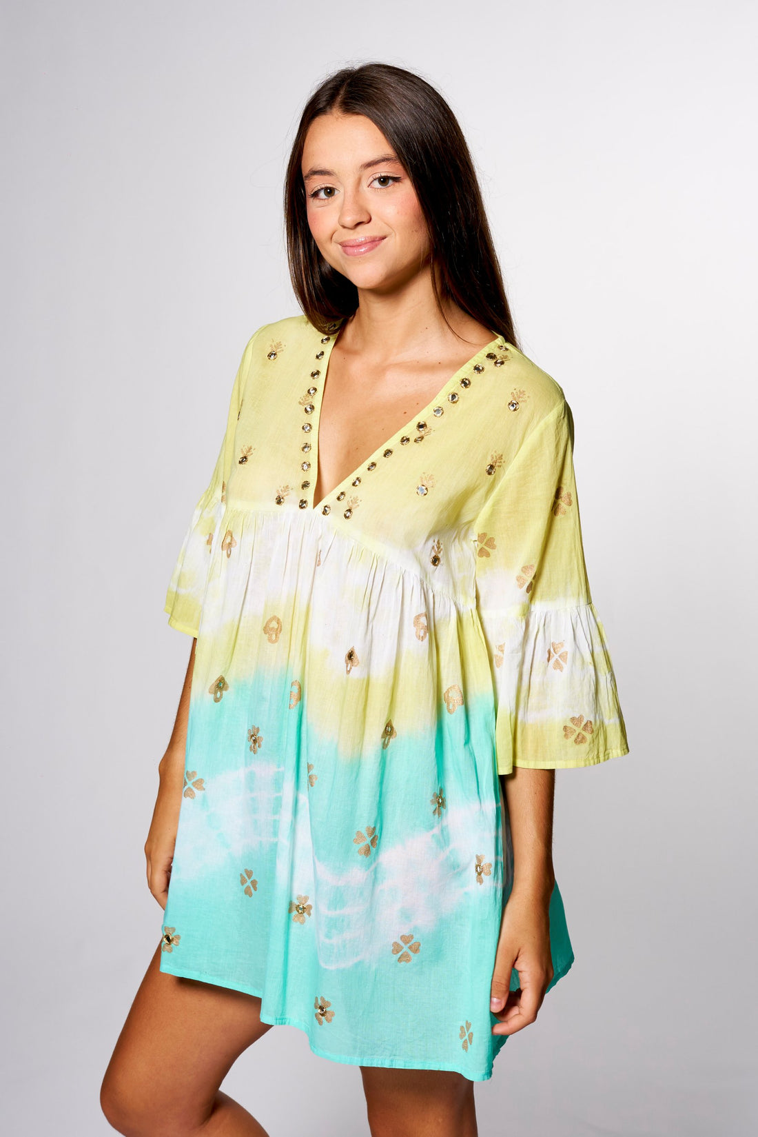 SHORT DRESS BLUEBAY SHAKTI