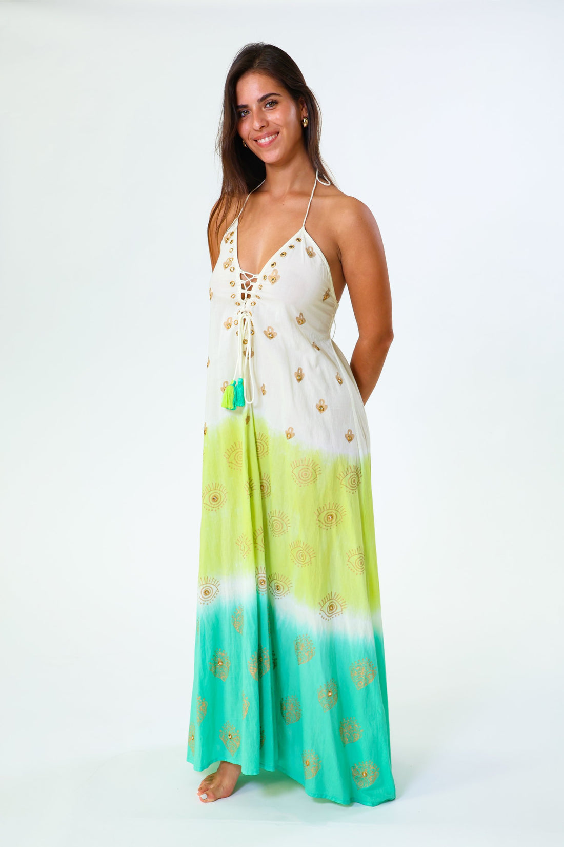 LONG DRESS KNIP SATORI