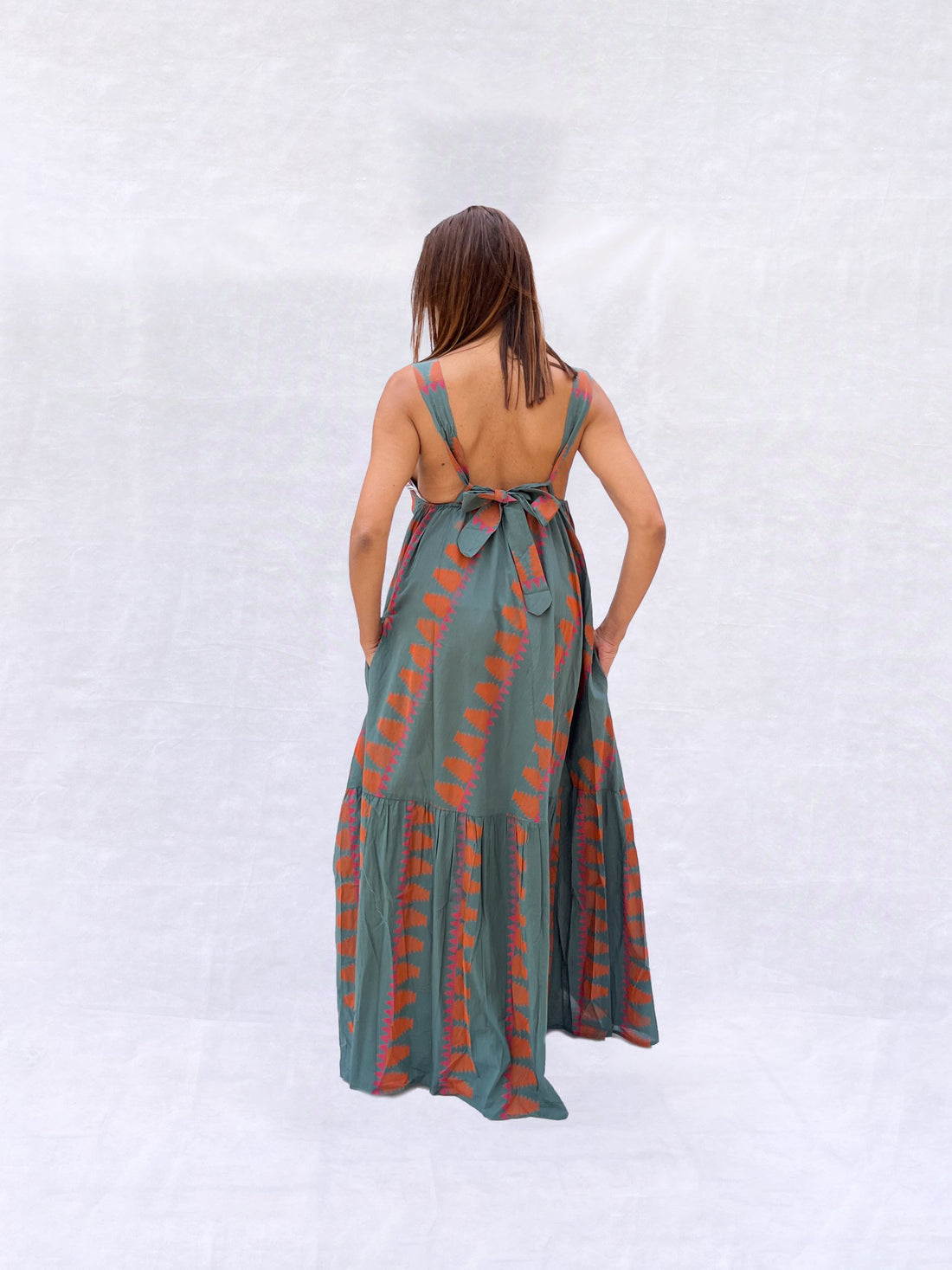 VESTIDO LARGO HALTER