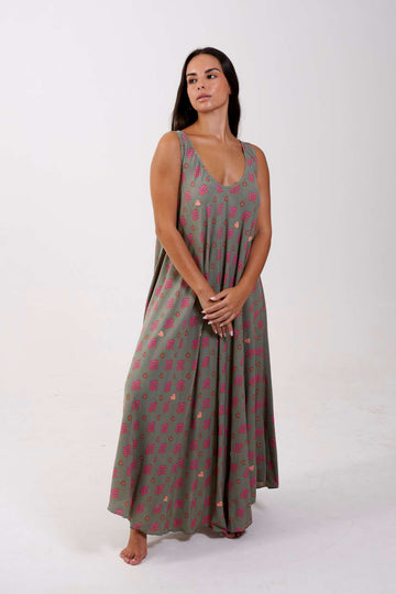 VESTIDO LARGO LIRA YUANFEN
