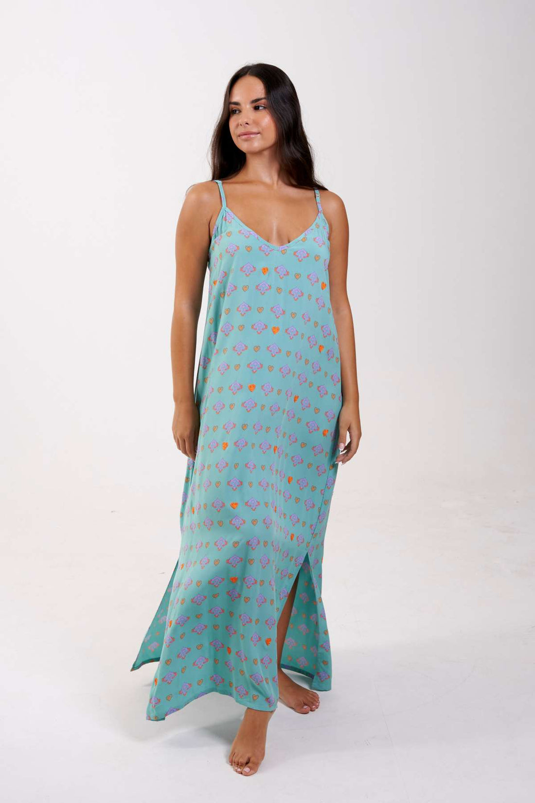 VESTIDO LARGO TEBAS YUANFEN