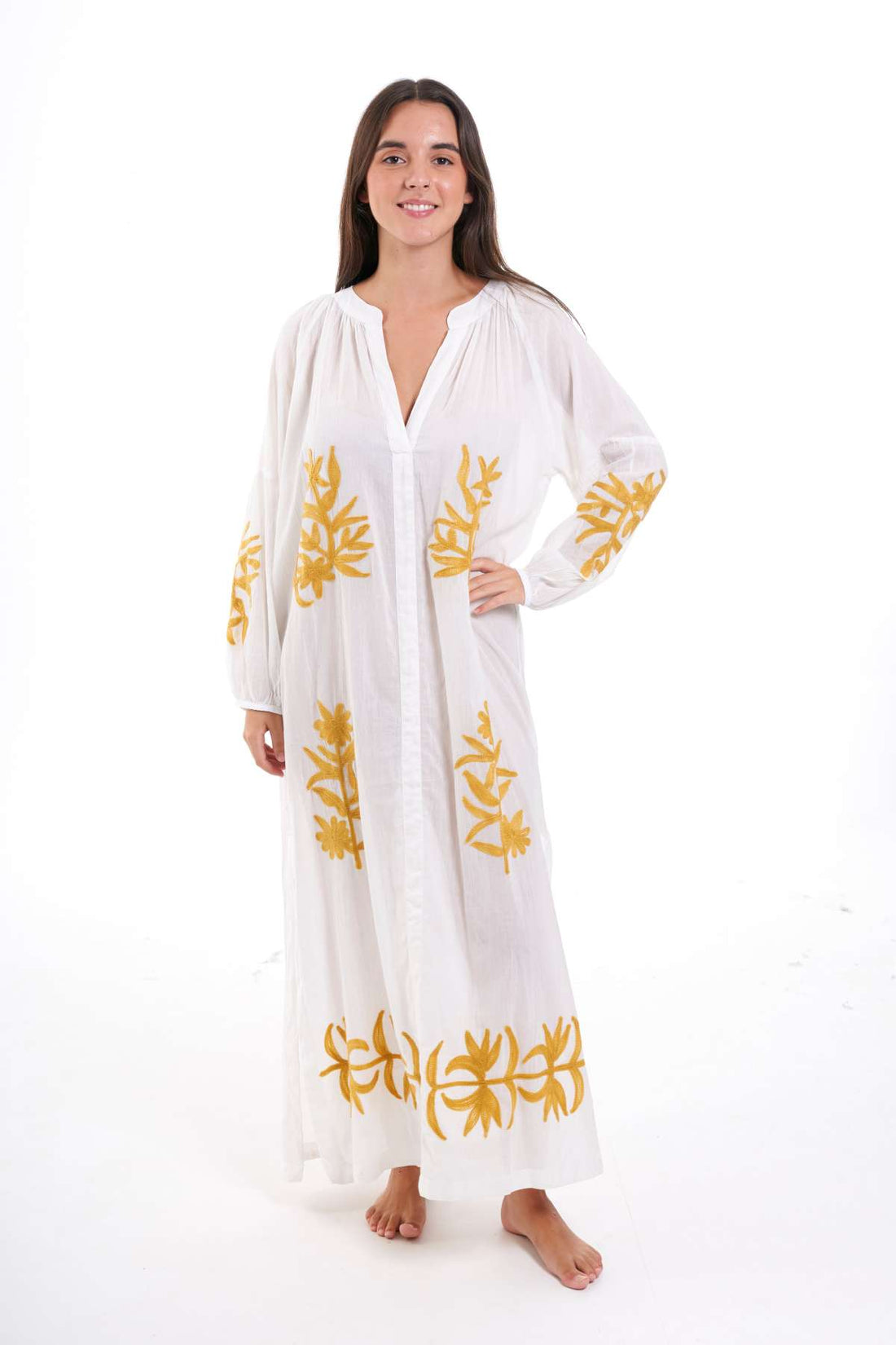 VESTIDO LARGO NEIL MANDALA