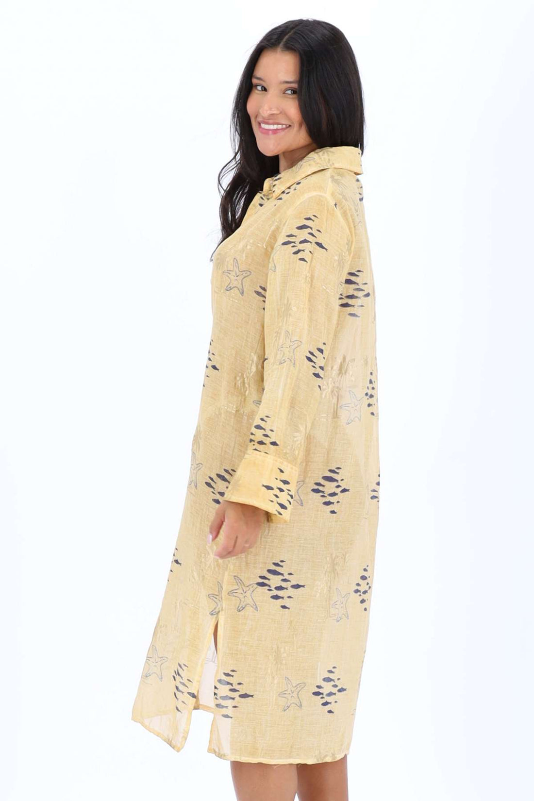 VESTIDO CAMISERO SAGARA MANDALA