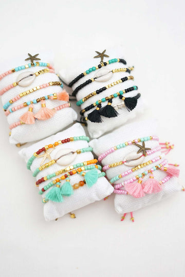 Pack 5 pulseras