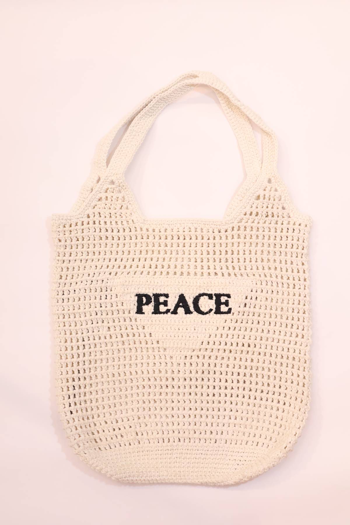BOLSO CROCHET PEACE