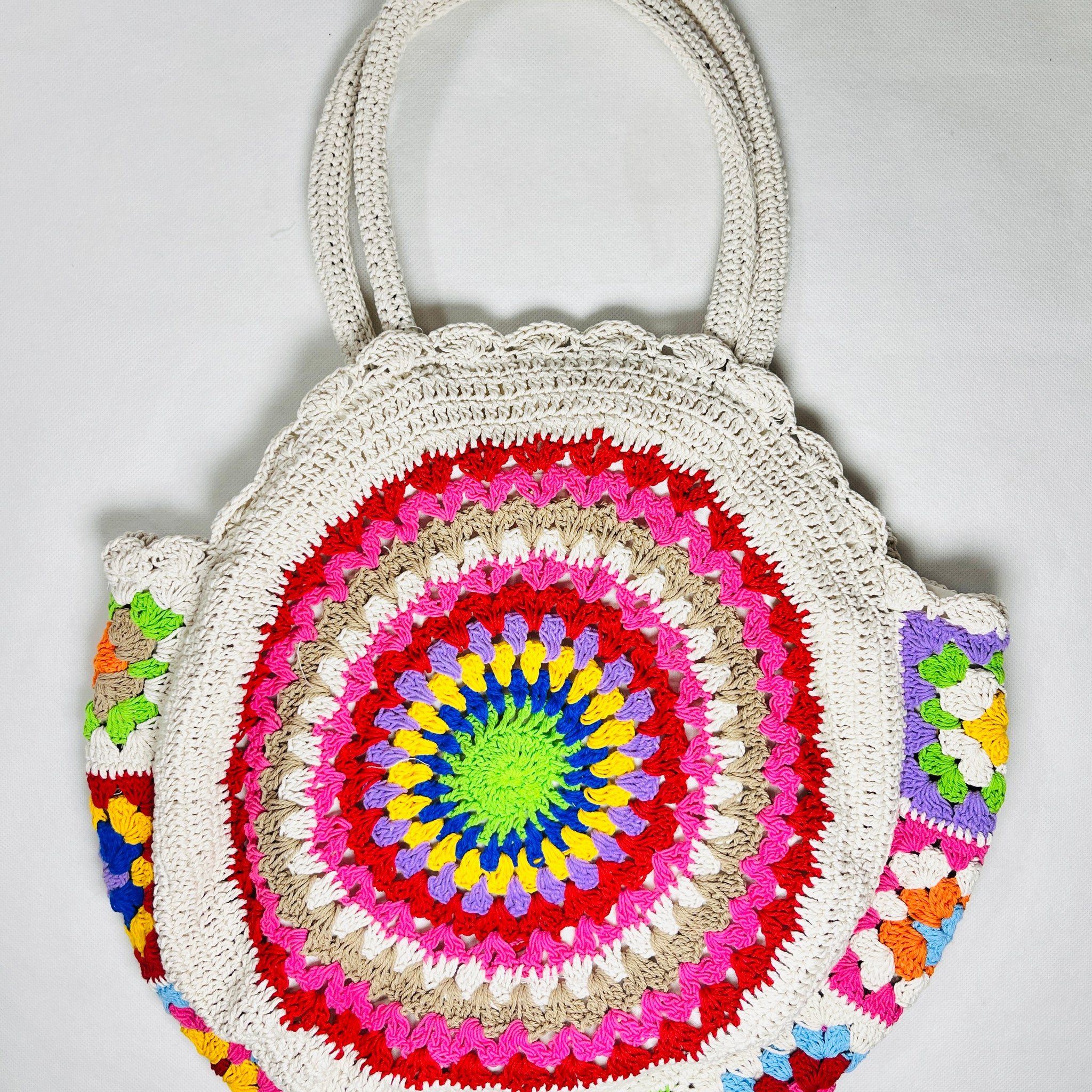 BOLSO CROCHET REDONDO